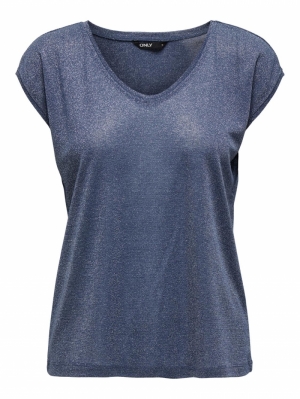SILVERY VINTAGE INDIGO