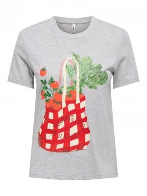 VIVVI REG L.GREY MEL/TOTE