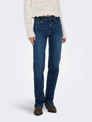 BLUSH STRAIGHT DARK BLUE DENIM