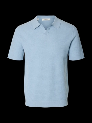 MATTIS LINEN CASHMERE BLUE